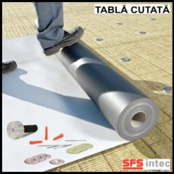 Fixare termo si hidroizolatie pe acoperis din tabla cutata – ISOWELD®